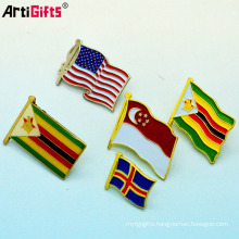 Factory supply country flags lapel pins